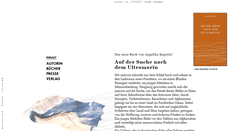 Desktop Screenshot of edition-terra-incognita.de